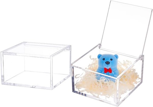 4x4x2 3inch clear cube - 4x4x2.3inch,