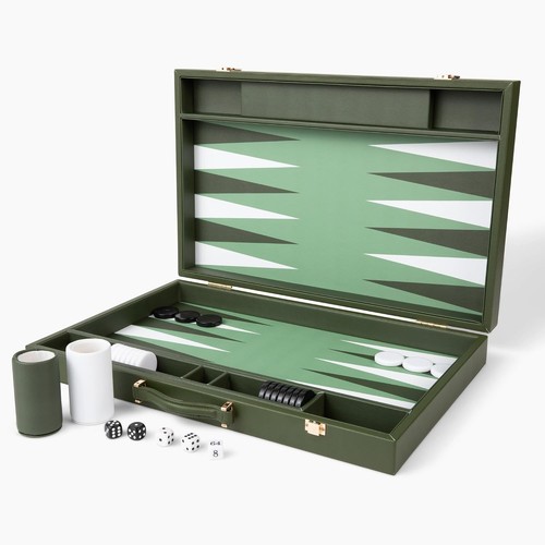 Premium backgammon set inch - backgammon,
